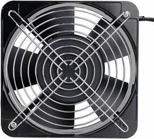 2PCS Gdstime 150mm x 50mm AC Cooling Axial Fan 15cm 15050 110V 115V 120V Ball Industry Ventilation Exhaust Cooler Fan With Plug
