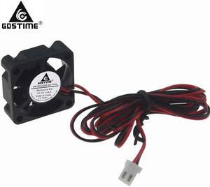 20 Pieces Dual Ball DC 12V 3cm 30mm Cooling Fan 30x30x10mm 2Pin DC Cooler Exhaust Heatsinks Fan 3D Printer RepRap 1M Cable