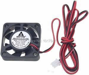 20 Pieces LOT Gdstime 24V 2Pin 1m Ball DC Cooling Fan 40mm 40x10mm 4cm 4010B 3D Printer CPU