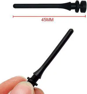 2000 Pieces lot 45mm Screw Pin Rivet Rubber PC Fan Anti Vibration Nails Mount Silicone Screws 45MM