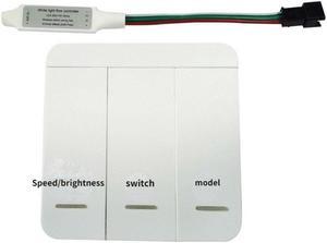 WS2812B WS2811 Controller USB Mini 3 Keys 4 Keys for Pixel LED Strip Light SP002E WS2812 LED Light Strip Power Bank TV DC5V-24V
