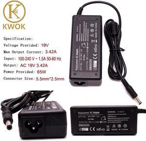 19V 3.42A Universal Laptop Charger Tips Replacement AC Adapter Power Supply Charger Cord For Toshiba SADP-65KB Notebook Charger