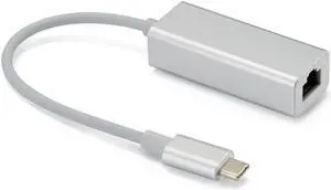 USB Type C Ethernet Adapter Network Card USB Type-C To RJ45 10/100Mbps Lan Internet Cable for IOS Laptop PC Windows XP 8 10 LUX