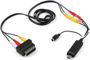 USB2.0 VHS To DVD Converter Convert Analog Video To Digital Format Audio Video DVD VHS Record Capture Card Quality PC Adapter