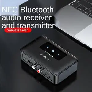 Bluetooth RCA Receiver 5.0 AptX LL NFC 3.5mm Jack Aux Wireless Adapter Music For TV Car RCA HiFi Stereo Audio Receiver