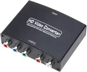 1080P HD Video Converter HDMI-compatible To YPBPR Component R/L Audio Adapter for TV PC Set-Top Box Computer Accessories
