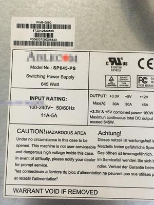 SP645-PS for Supermicro 645W workstation server power supply