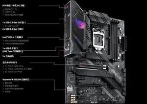 Motherboard FOR ASUS STRIX B460-F GAMING  E-sports game motherboard