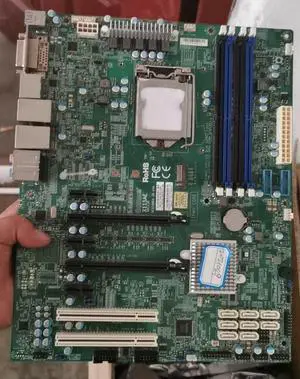 x11sae Industrial Package Motherboard for Supermicro Single-channel Workstation C236 Chip 1151 Pin E3-1200 2 PCI M.2 ATX