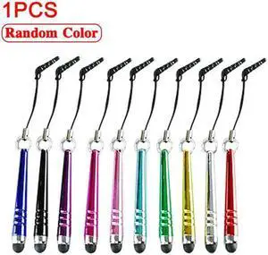 1Pcs Long Stylus Pen With Anti Dust Plug Universal Long Phones Tablets For Smart Cell Capacitive Pen Pens Screen Random Color
