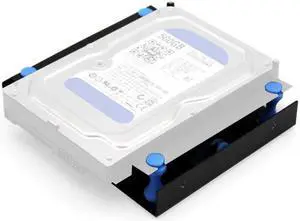 XT-XINTE Hard Disk Shock Absorber Bracket HDD SSD Converter Bracket Converts 3.5 to 5.25 Inch Hard Drive Bay Mounting Bracket XT-XINTE Hard Disk Shock Absorber Bracket HDD SSD Converter Bracket Converts 3.5 to 5.25 Inch Hard Drive Bay Mounting Bracket