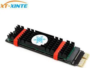 For NVME Adapter Card for NGFF M.2 M Key to PCI-E 1x PCI Express Raiser Extension with Heatsink Vertical Support 2230-2280 SSD For NVME Adapter Card for NGFF M.2 M Key to PCI-E 1x PCI Express Raiser Extension with Heatsink Vertical Support 2230-2280 SSD
