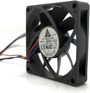 7015 12V AFB0712LB 3-Wire Slim Chassis CPU Mute Ball Fan 7CM Ultra-Quiet cooling fan