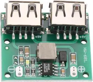 Dual USB Charger Module Output 9V/12V/24V To 5V 3A DC-DC Step Down Power Charger Module