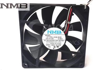 For NMB 4710KL-04W-B39 12025 120mm 12cm DC 12V 0.36A Server Square Fan 3-wire 120x120x25mm