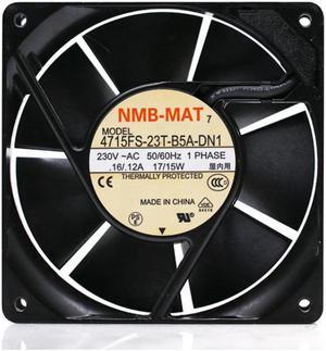 For NMB 4715FS-23T-B5A-DN1 230V 0.16A / 0.12A AC cabinet fan 12038 cooling fan metal frame