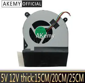 Akemy COOLING REVOLUTION and CPU fan for Asus G750JW G750J cpu cooling fan cooler AB07512HX26DB00 00CWG750VGA thick 1.5cm 12V