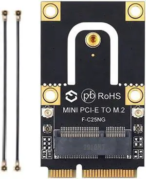 M.2 NGFF to Mini PCI-E Adapter for M.2 Wifi Bluetooth Wireless Wlan Card  AX200 9260 8265 8260 for Laptop