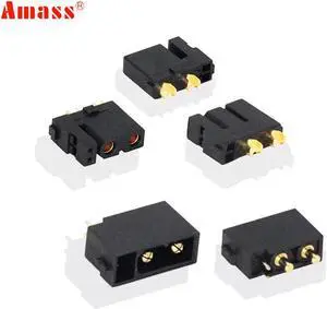 5/10/20 Pairs Amass XT30(2+2) Female XT30PB(2+2) Male Gold Plated Plug with Signal Pin XT30U Aapter for RC Drone Aircraft Model