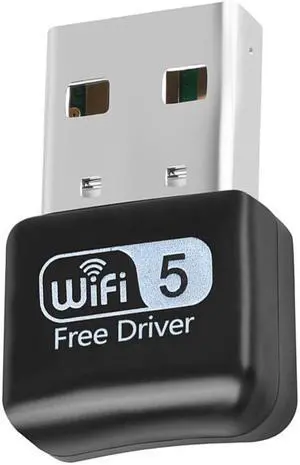 600Mbps Home Wifi Adapter For PC Laptop 2.4G 5G Dongle External Receiver Driver Wireless Network Card Dual Band Gaming USB