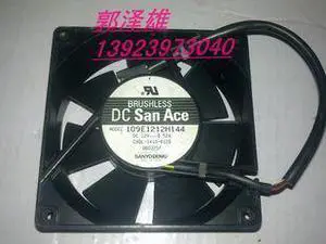 For 12038 Sanyo DC12V 0.52A 109E1212H144 Aluminum frame Server cooling fan Cooling Fan