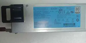 For HP DL360G9 380G9 power supply 500W 723594-001 754377-001 720478-B21