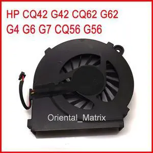 IKPO 646578-001 Cooler Replacement For HP CQ42 G42 CQ62 G62 G4 G6 G7 CQ56 G56 Laptop CPU Cooling Fan