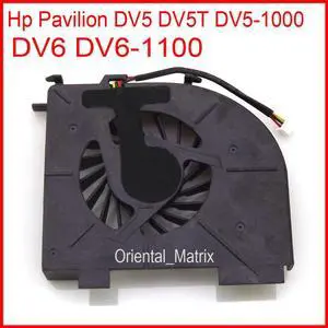 KSB0505HA 8J75 5V 0.38A For Hp Pavilion DV5 DV5T DV5-1000 DV6 DV6-1100 Laptop CPU Cooler Cooling Fan