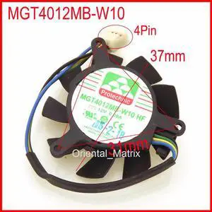 MGT4012MB-W10 MGT4012MF-W10 HF 12V 0.09A 37mm 31*31*31mm 4Pin Cooler For NVIDIA Graphics Card Cooling Fan