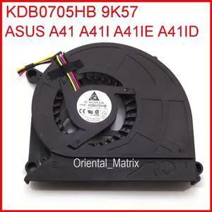 KSB0705HA KDB0705HB 9K57 DC5V 0.40A Cooler For Asus A41 A41I A41IE A41ID Laptop CPU Cooling Fan