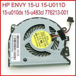 DFS501105PR0T DC5V 0.5A 4Pin For HP ENVY 15-U 15-U011D 15-u010dx 15-u483cl 776213-001 CPU Cooler Cooling Fan