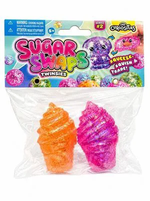 ORB CURIOSITIES SUGAR SWAPS TWINSIES SQUISHY SQUEEZE TOY ICE CREAM CONES NEW ORB CURIOSITIES SUGAR SWAPS TWINSIES SQUISHY SQUEEZE TOY ICE CREAM CONES NEW