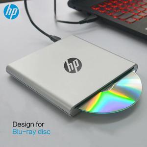 HP USB3.0 Bluray External Optical Drive 3D 1080P HD BD-R TL/QL DVD Disc Reader Player for Computer PC Ultrabook Laptop MacBook
