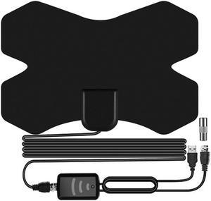 HDTV Antenna Indoor TV Antenna Range up to 150 Miles with Amplifier Signal Booster