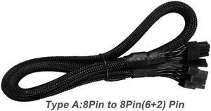 8PIN TO 8Pin (6+2)PIN PCIE VGA Power Supply Cable for EVGA Supernova G2 G3