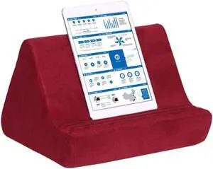 for Phones  Desk Tablet Pillow Stand  with Pocket Multi-Angle Pad Pillow Holders for Lap Bed Stand Phone Holder Soft Book Holders for Hands Free Tablet Stands