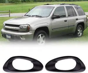 Acaigel 2x Front Interior Door Handle Bezel Trim Set For 02-09 Chevy Trailblazer