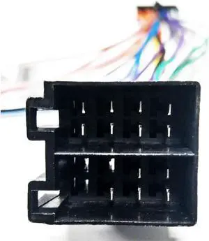Yingshan 20 PIN ISO Wiring Harness Connector for 1DIN 2DIN Android Standard Audio System