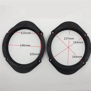 2x Car Speaker Spacer Audio Horn Refit Rings Mat 5x7" to 6.5'' For Mazda 3 5 6 8