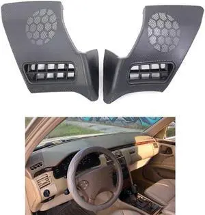 Acaigel Left & Right Dash Vent Speaker Grill Cover Trim For Mercedes-Benz W210 E320 E430 Acaigel Left & Right Dash Vent Speaker Grill Cover Trim For Mercedes-Benz W210 E320 E430