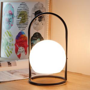 Portable Cordless Lantern Outdoor Table Lamp, Portable Powerful 4000mAh LED Battery Operated Table Lamps