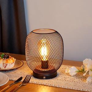 Dimmable Touch Bedside Table Lamp Rechargeable Battery Powered Lamp with LED Bulb Cordless Accent Lamp