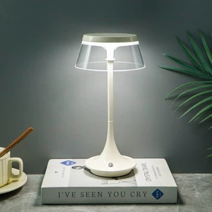 Touch Battery Lamp Dimmable Bedside Table Lamp White Touch Battery Lamp Dimmable Bedside Table Lamp White