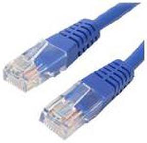 4XEM 4XC6PATCH25BL 25FT CAT6 BLUE MOLDED PATCH CABLE