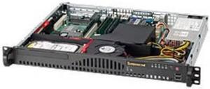 Supermicro Case CSE-512-203B 1U 200W 1x3.5inch SAS/SATA 1x10cm Fan Black