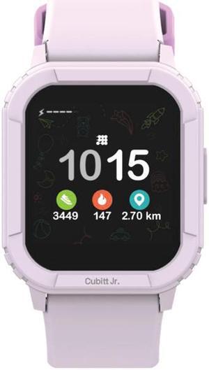 Cubitt Jr Smart Watch Fitness Tracker for Kids and Teens, with 24h Body Temperature, Games, Step Counter, Sleep Monitor, Heart Rate Monitor, Activity Tracker, 1.4" Touch Screen, IP68 Waterproof Purple