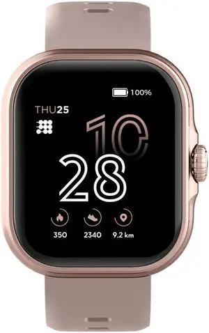 Cubitt VIVA Smartwatch / Fitness Tracker with 1.84" Touch AMOLED Screen RoseGold