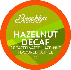 Brooklyn Beans Hazelnut Decaf Coffee Pods Compatible with 20 KCup Brewers 40 Count