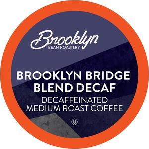 Brooklyn Beans Brooklyn Bridge Decaf Coffee Pods Compatible with 20 KCup Brewers 40 Count