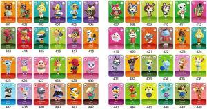 48-pcs Series-5 Animal Crossing Amiibo Cards incl Sanrio series for Nintendo Switch Wii U Games ACNH. (Mini Cards)